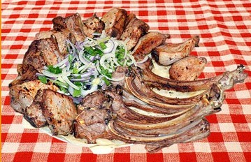 Куурдак в казане